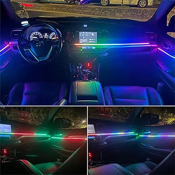 Amazon | カーインテリアアンビエントライト、22in 1 RGB